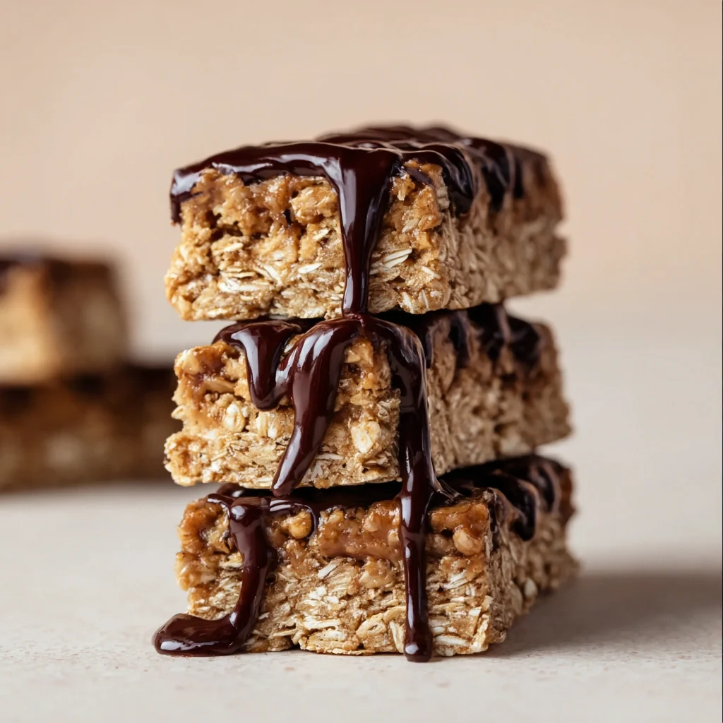 Mini Peanut Butter Protein Bars (No-Bake and Easy)