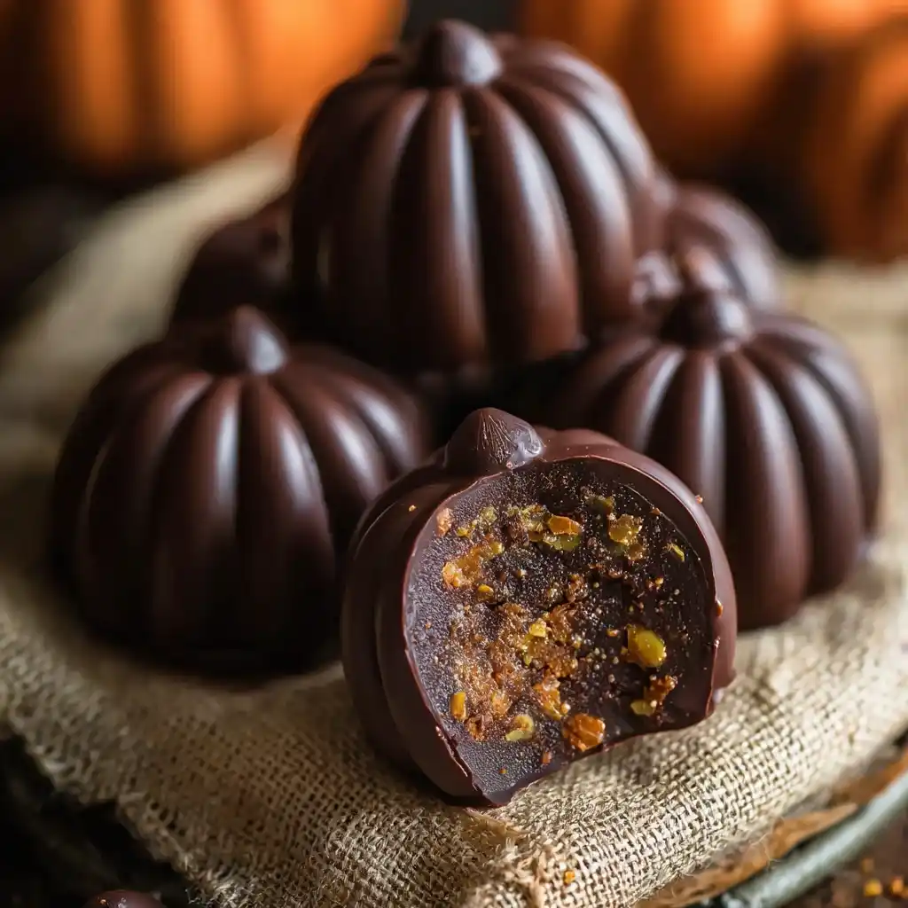 No-Bake Vegan Pumpkin Truffles
