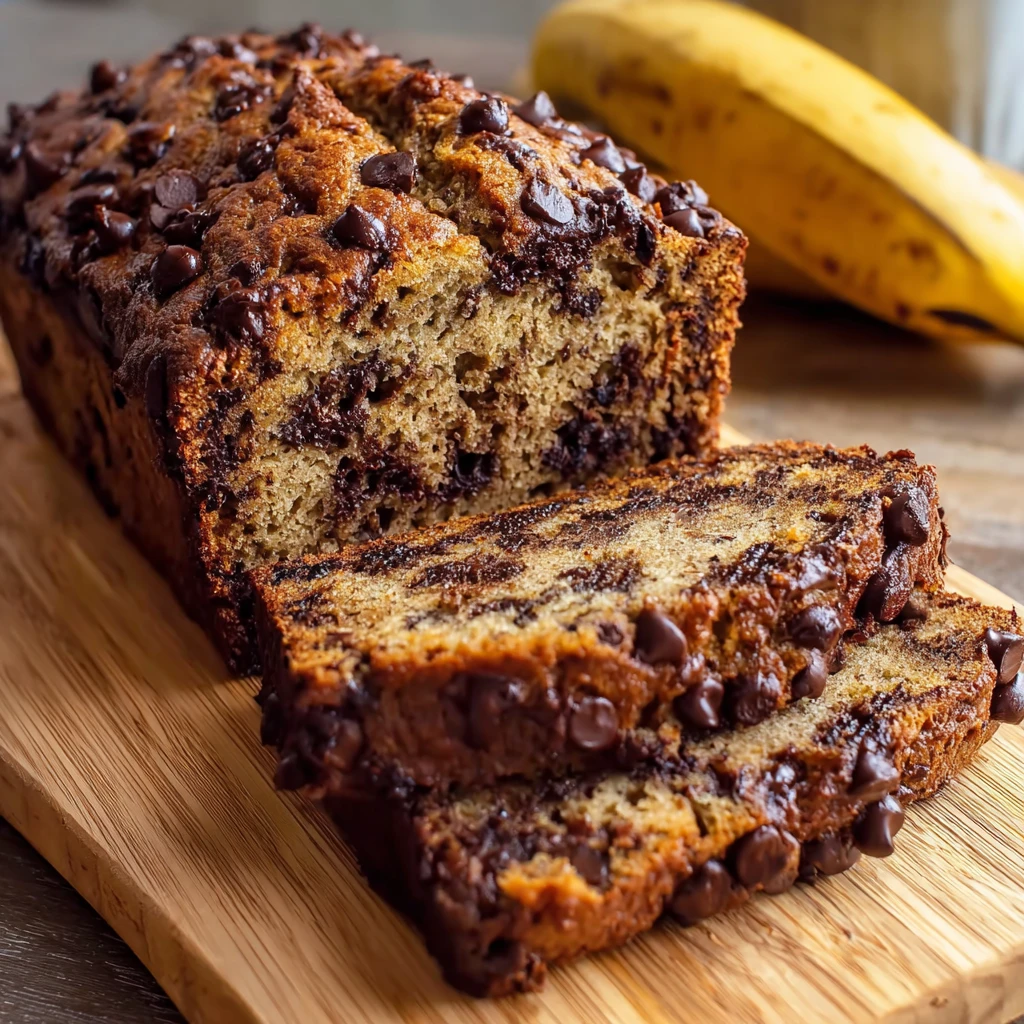 Best Air Fryer Chocolate Banana Bread Recipe Easy Air Fryer Banana Bread With Chocolate Healthy Chocolate Banana Bread Air...