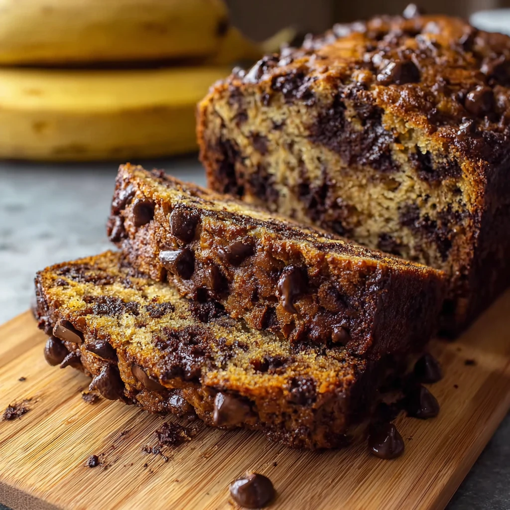 Best Air Fryer Chocolate Banana Bread Recipe Easy Air Fryer Banana Bread With Chocolate Healthy Chocolate Banana Bread Air...