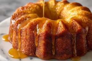 Make Brown Sugar Caramel Pound Cake in 6 Easy Steps