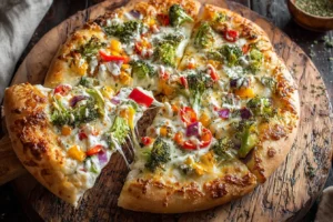 The Cream Cheese Veggie Pizza That Steals Every Party Night
