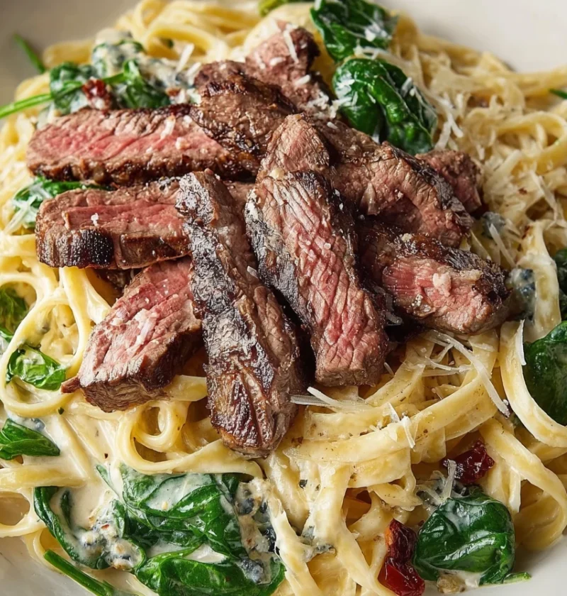 Best Creamy Gorgonzola Steak Pasta Recipe Easy Gorgonzola Steak Pasta Dish Homemade Creamy Gorgonzola Pasta Sauce Low Carb...