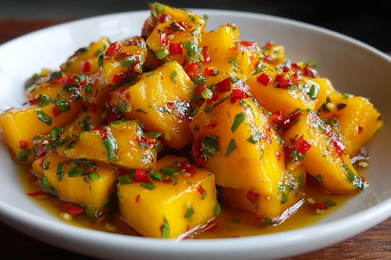 Mango Habanero Honey Garlic Sauce