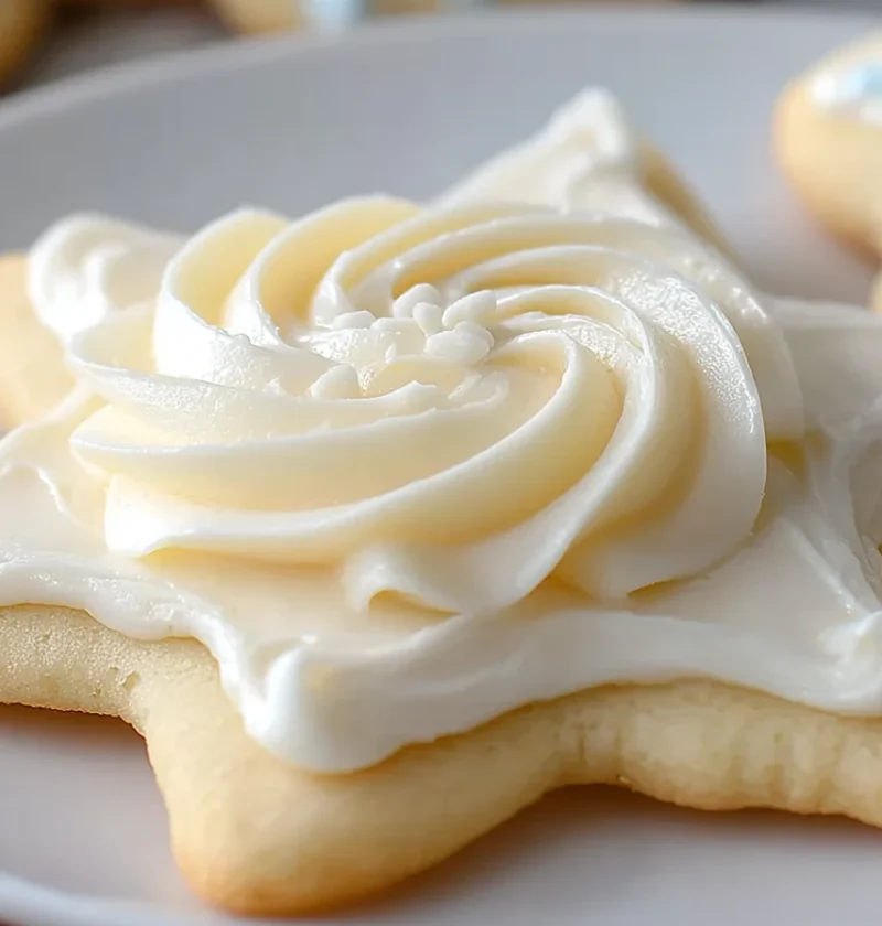 Best Sugar Cookie Frosting Recipe Easy Frosting For Sugar Cookies Homemade Frosting For Holiday Cookies Vegan Sugar Cookie...