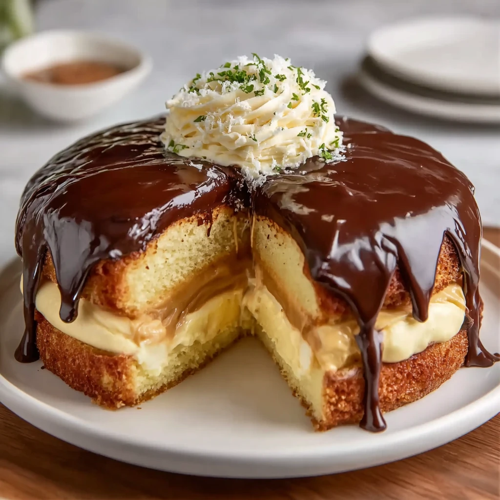 Boston Cream Pie Cake Boston Cream Pie Cake