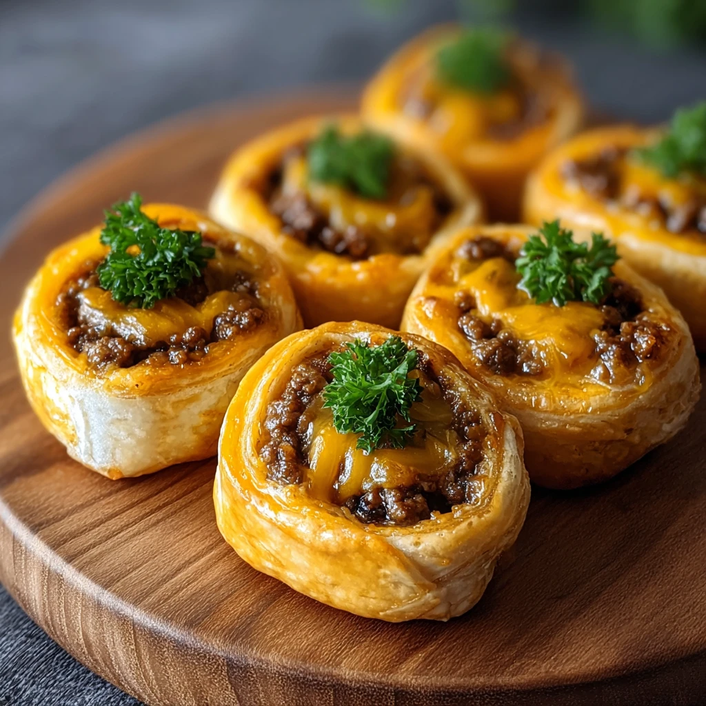 5 Easy Steps for Cheeseburger Rollups: Game Day Hit!