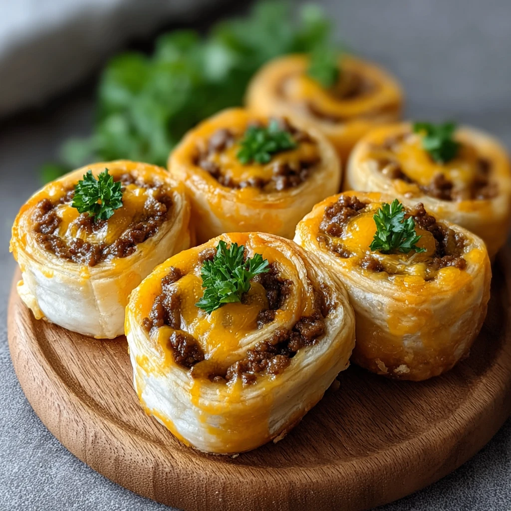 Cheeseburger Rollups Recipe Easy Game Day Cheeseburger Rollups Make Ahead Cheeseburger Rollups Best Cheeseburger Rollup Id...