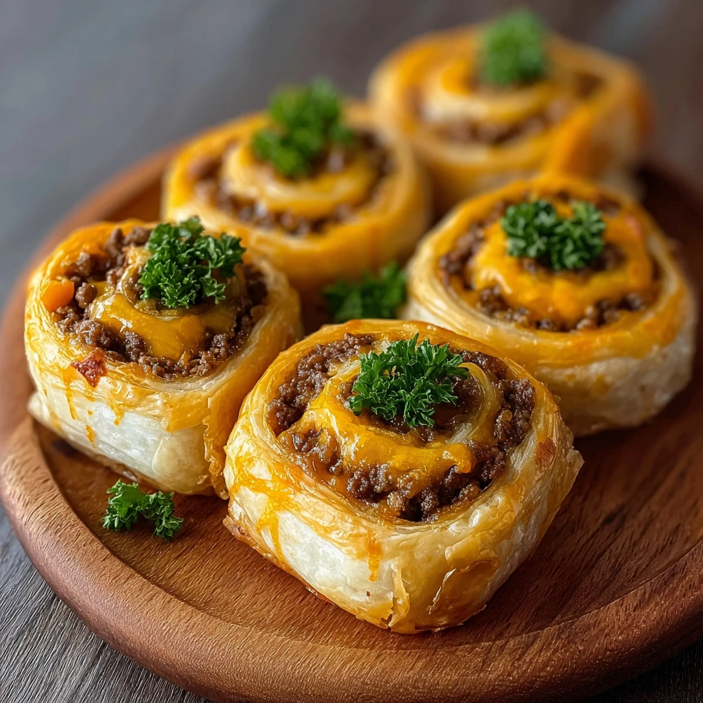 Cheeseburger Rollups Recipe Easy Game Day Cheeseburger Rollups Make Ahead Cheeseburger Rollups Best Cheeseburger Rollup Id...
