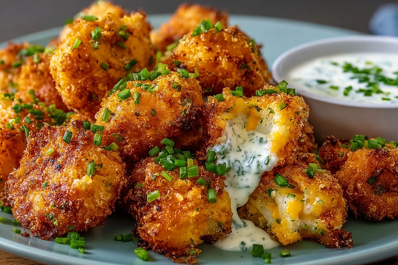 Cheesy Jalapeño Ranch Chicken Poppers Recipe Best Cheesy Jalapeño Chicken Poppers Homemade Jalapeño Ranch Chicken Bites...