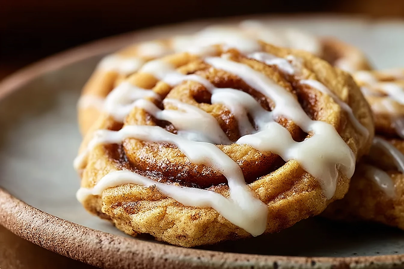 Cinnamon Roll Cookies Recipe Easy Homemade Cinnamon Roll Cookies Vegan Cinnamon Roll Cookies Recipe Gluten Free Cinnamon R...