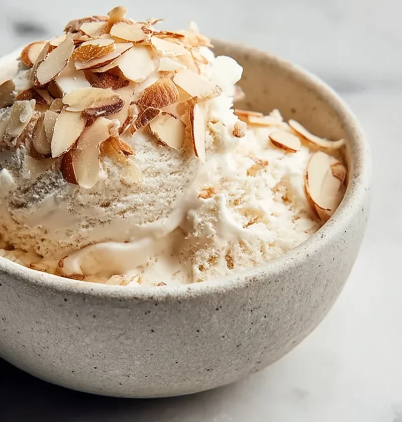 Dairy-free Vegan Gelato Recipe Coconut Sugar Vegan Ice Cream Toasted Almonds Gelato Vegan Creamy Coconut Vegan Gelato Low-...