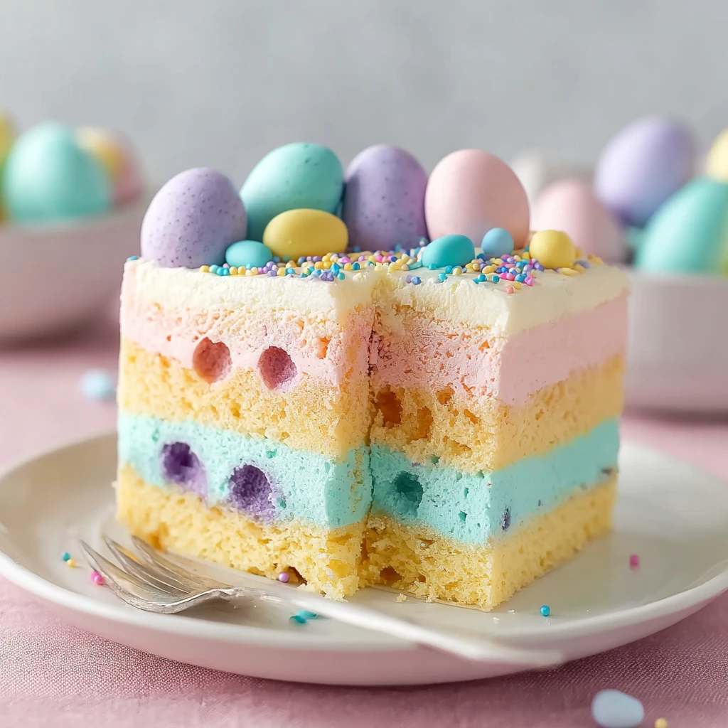 Easter Poke Cake Recipe Ideas Light Spring Poke Cake Tutorial Luscious Easter Dessert Tips Best Easter Poke Cake Flavors H...