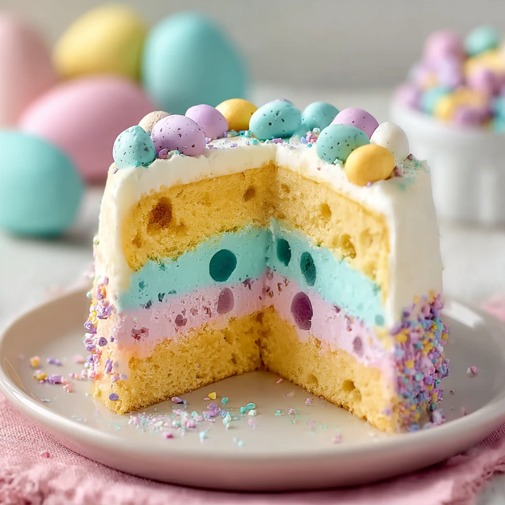 Easter Poke Cake Recipe Ideas Light Spring Poke Cake Tutorial Luscious Easter Dessert Tips Best Easter Poke Cake Flavors H...