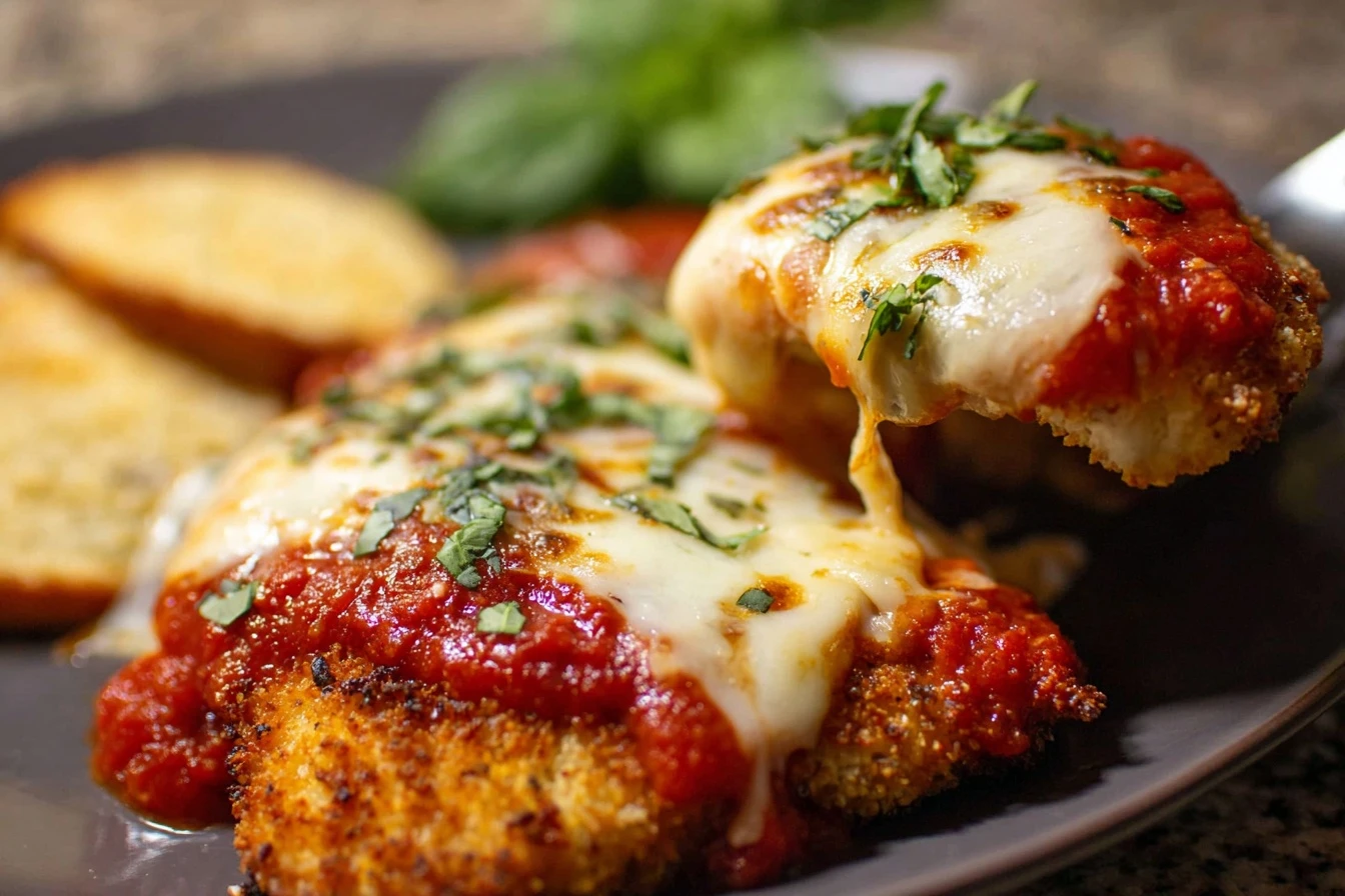 Easy Baked Chicken Parmesan Recipe For Families Best Family Night Chicken Parmesan Homemade Chicken Parmesan Kids Love Low...