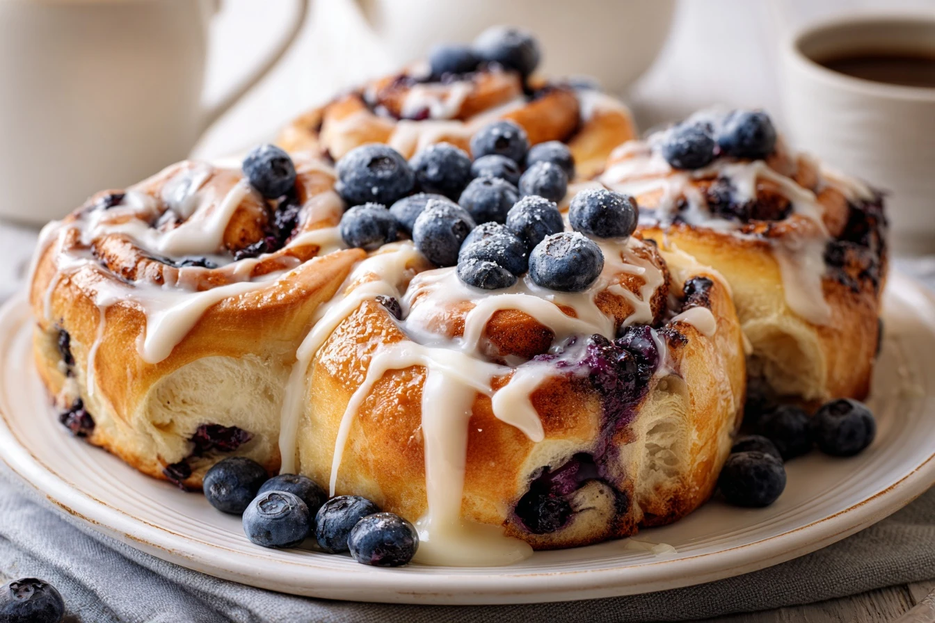 Easy Blueberry Cheesecake Rolls Recipe