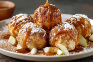 Mouthwatering Caramel Apple Pie Bombs