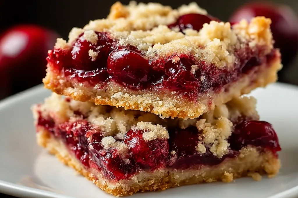 Bake Easy Cherry Pie Bars with Only 4 Ingredients