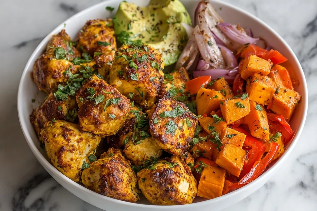 Chicken and Sweet Potato Skillet Recipe