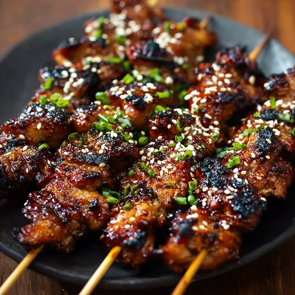Easy Chicken Bulgogi Skewers With Soy Marinade Chicken Bulgogi Skewers Soy Marinade