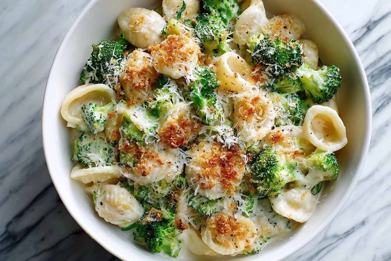 Easy Creamy Broccoli Mac And Cheese Recipe Best Broccoli Macaroni Cheese Casserole Homemade Broccoli Mac Cheese Creamy Hea...