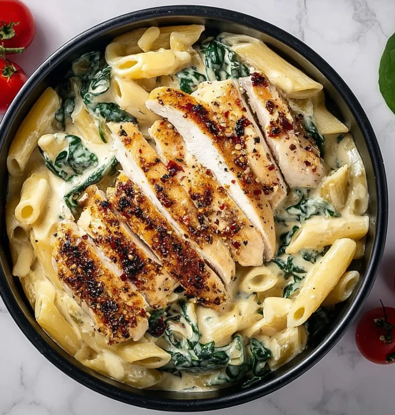 Easy Creamy Ricotta Chicken Pasta Recipe Best Ricotta Cheese Chicken Pasta Homemade Creamy Chicken Pasta With Ricotta Low ...