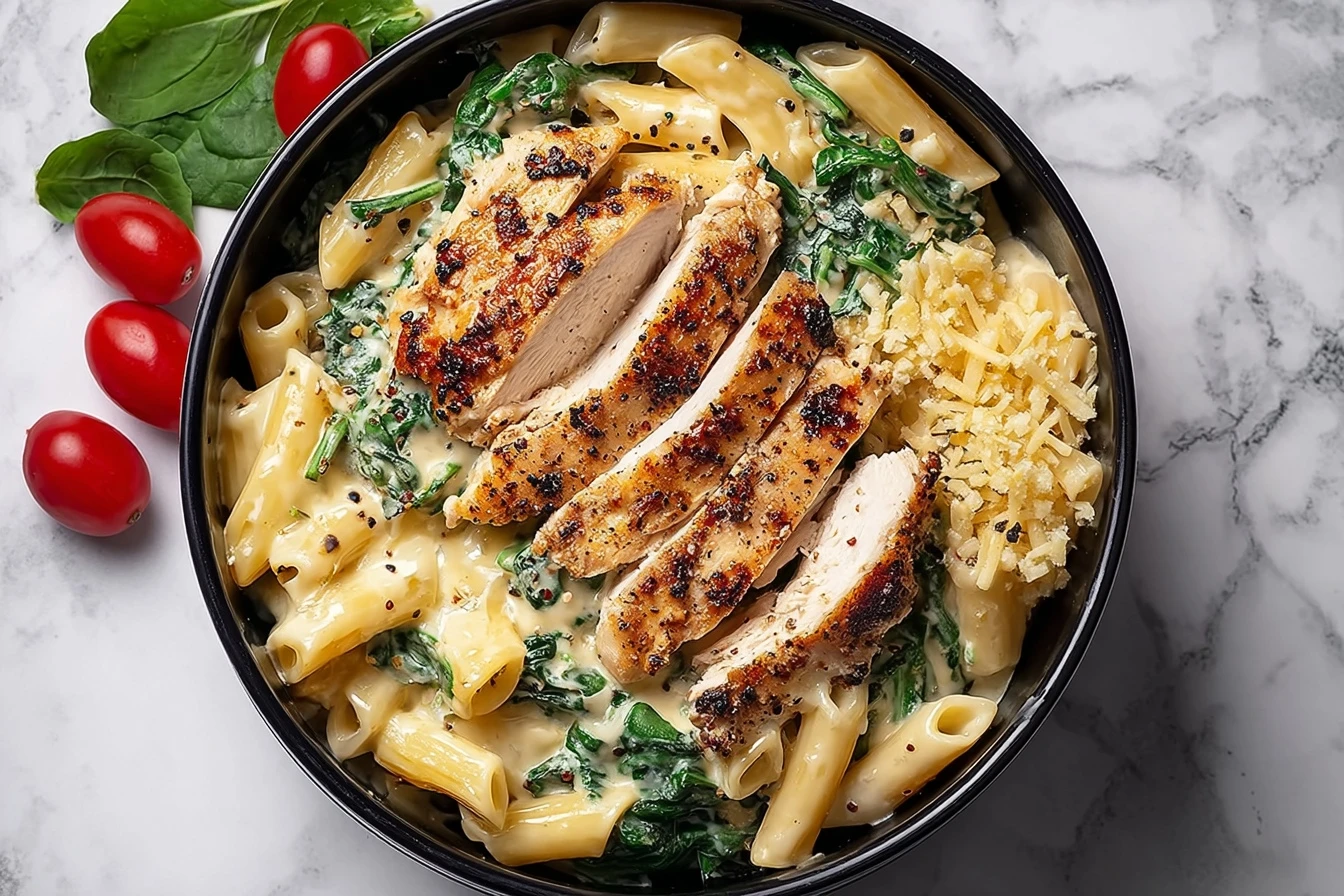 Easy Creamy Ricotta Chicken Pasta Recipe Best Ricotta Cheese Chicken Pasta Homemade Creamy Chicken Pasta With Ricotta Low ...