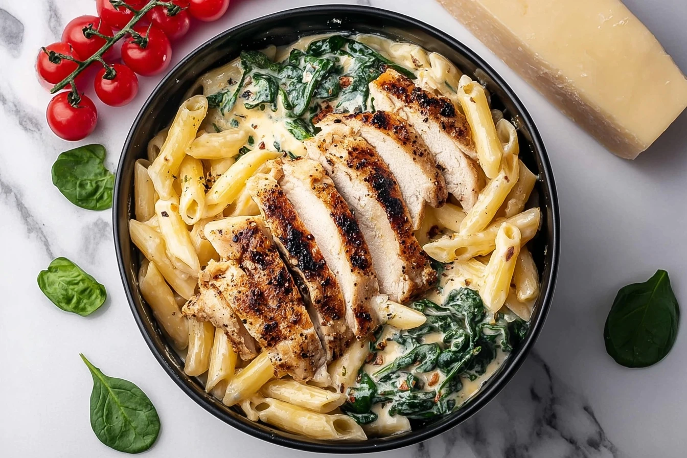 Easy Creamy Ricotta Chicken Pasta Recipe Best Ricotta Cheese Chicken Pasta Homemade Creamy Chicken Pasta With Ricotta Low ...