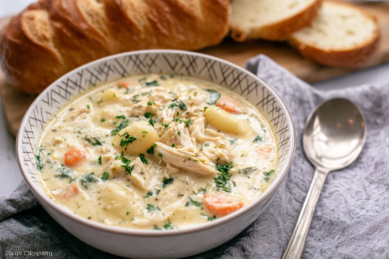 Easy Homemade Chicken Gnocchi Soup Recipe Best Chicken Gnocchi Soup Near Me Slow Cooker Chicken Gnocchi Soup Ideas Gluten-...