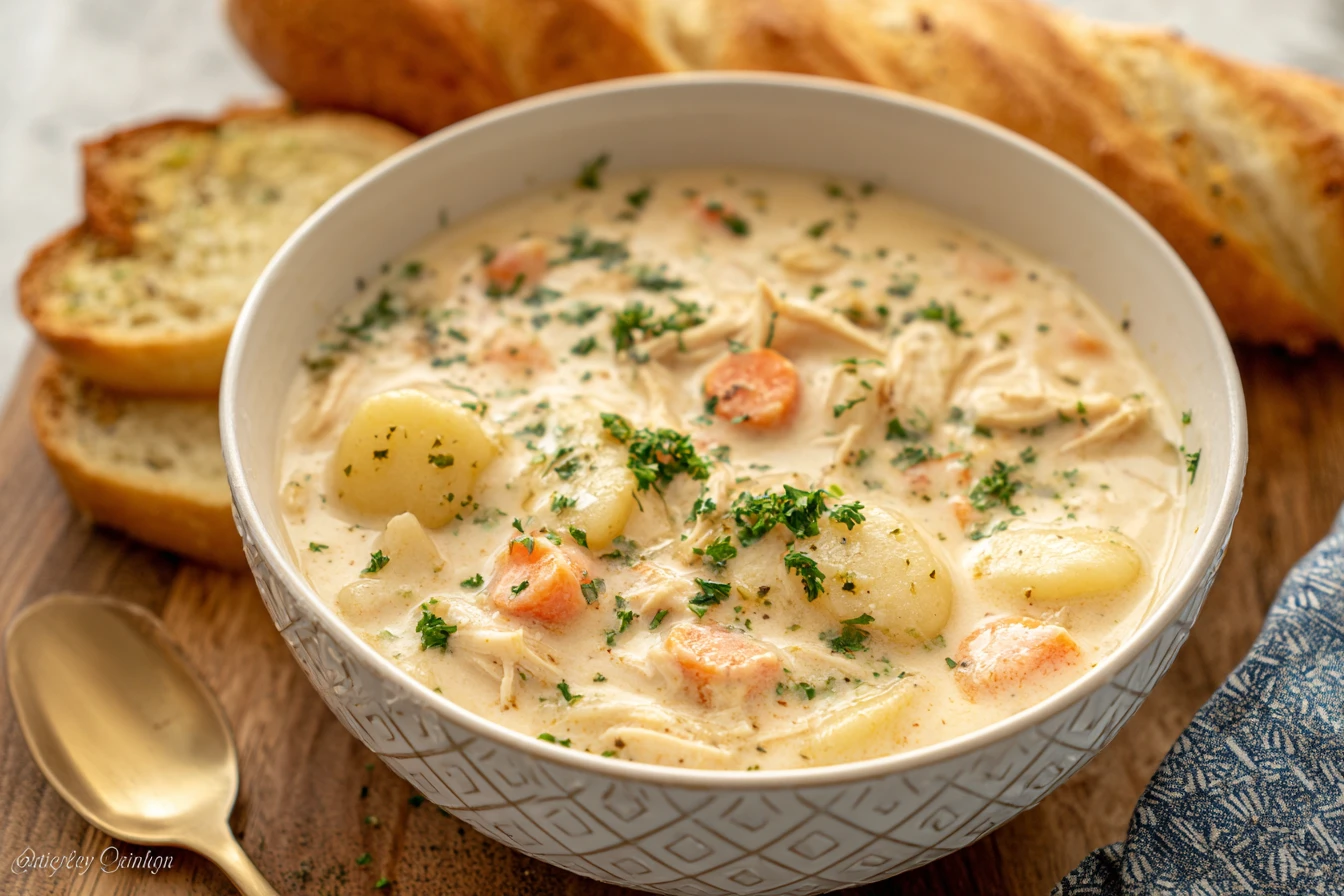 Easy Homemade Chicken Gnocchi Soup Recipe Best Chicken Gnocchi Soup Near Me Slow Cooker Chicken Gnocchi Soup Ideas Gluten-...