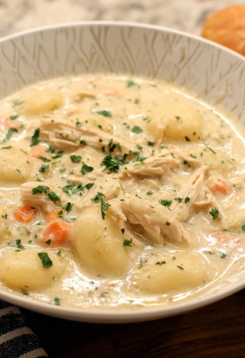 Easy Homemade Chicken Gnocchi Soup Recipe Best Chicken Gnocchi Soup Near Me Slow Cooker Chicken Gnocchi Soup Ideas Gluten-...