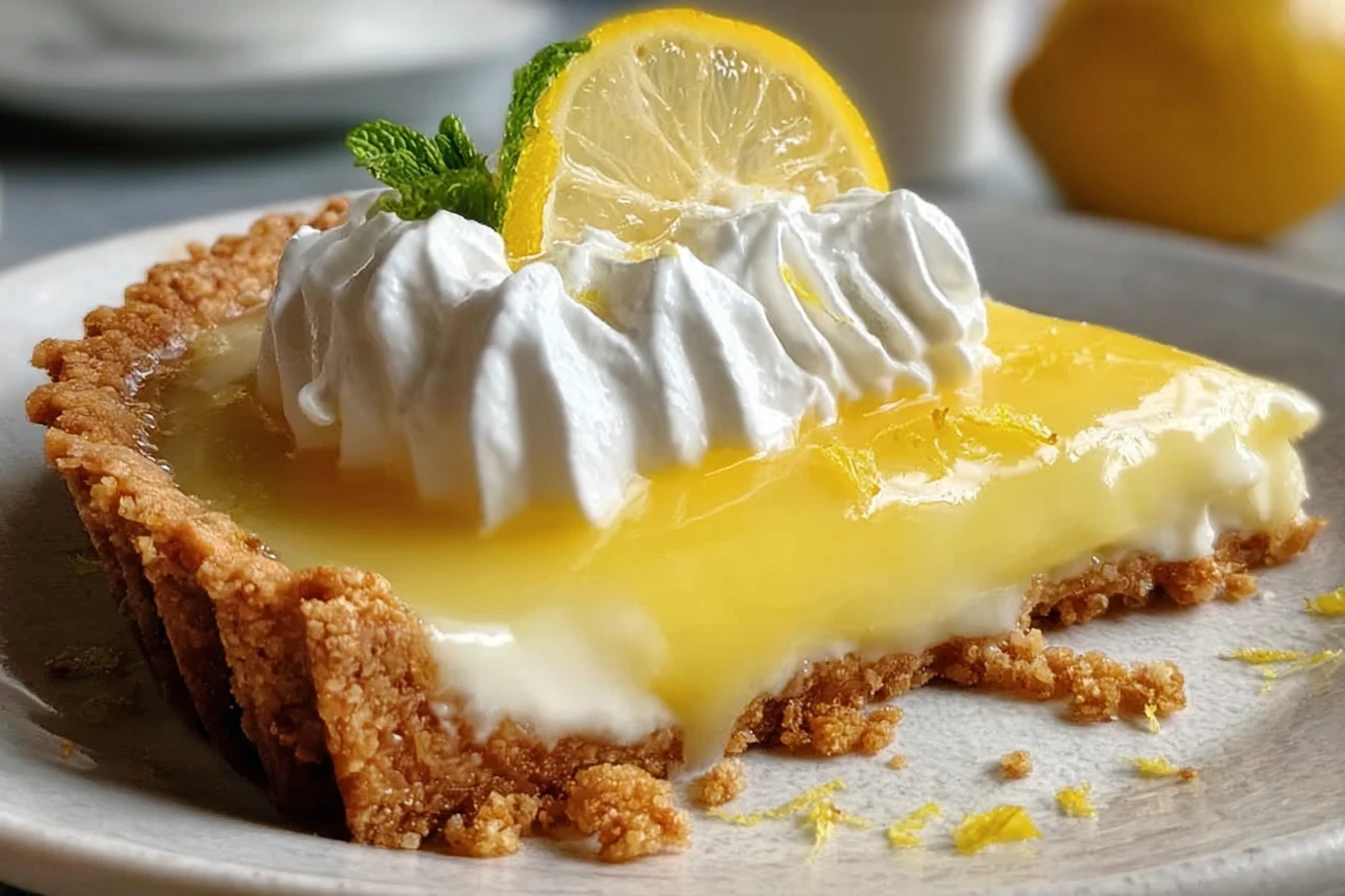 Easy Lemon Pie Recipe For Beginners Best Homemade Lemon Pie Recipe Simple Lemon Pie From Scratch Quick And Easy Lemon Pie ...