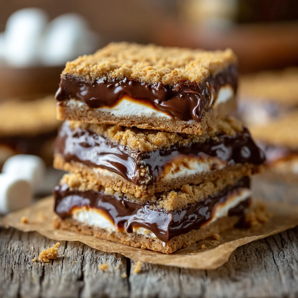 No-Bake S’mores Bars