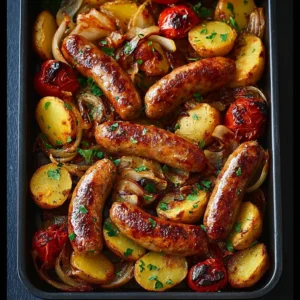 Quick & Tasty: Roasted Sausages One-Pan Recipe