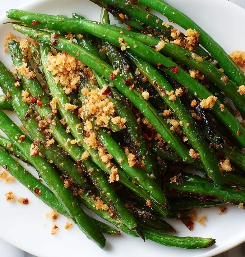 Easy Roasted Parmesan Green Beans Recipe Best Parmesan Green Beans Oven Method Healthy Roasted Green Beans With Parmesan Q...