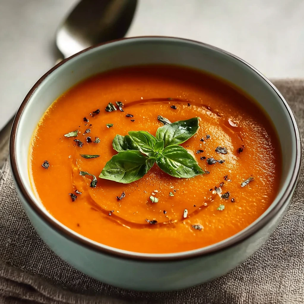 Make Roasted Red Pepper Soup in Just 30 Minutes