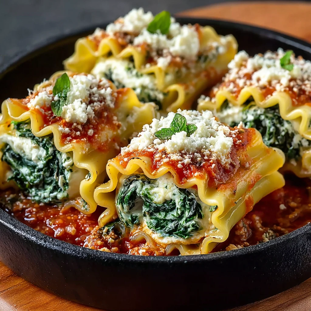 Easy Spinach Lasagna Roll-ups: An Amazing Ultimate Recipe Spinach Lasagna Rollups Amazing Ultimate Recipe