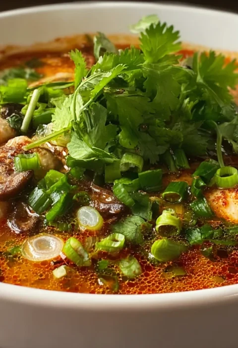 Easy Thai Tom Yum Soup Recipe With Chicken Homemade Spicy Tom Yum Soup With Mushrooms Best Chicken Mushroom Tom Yum Soup H...