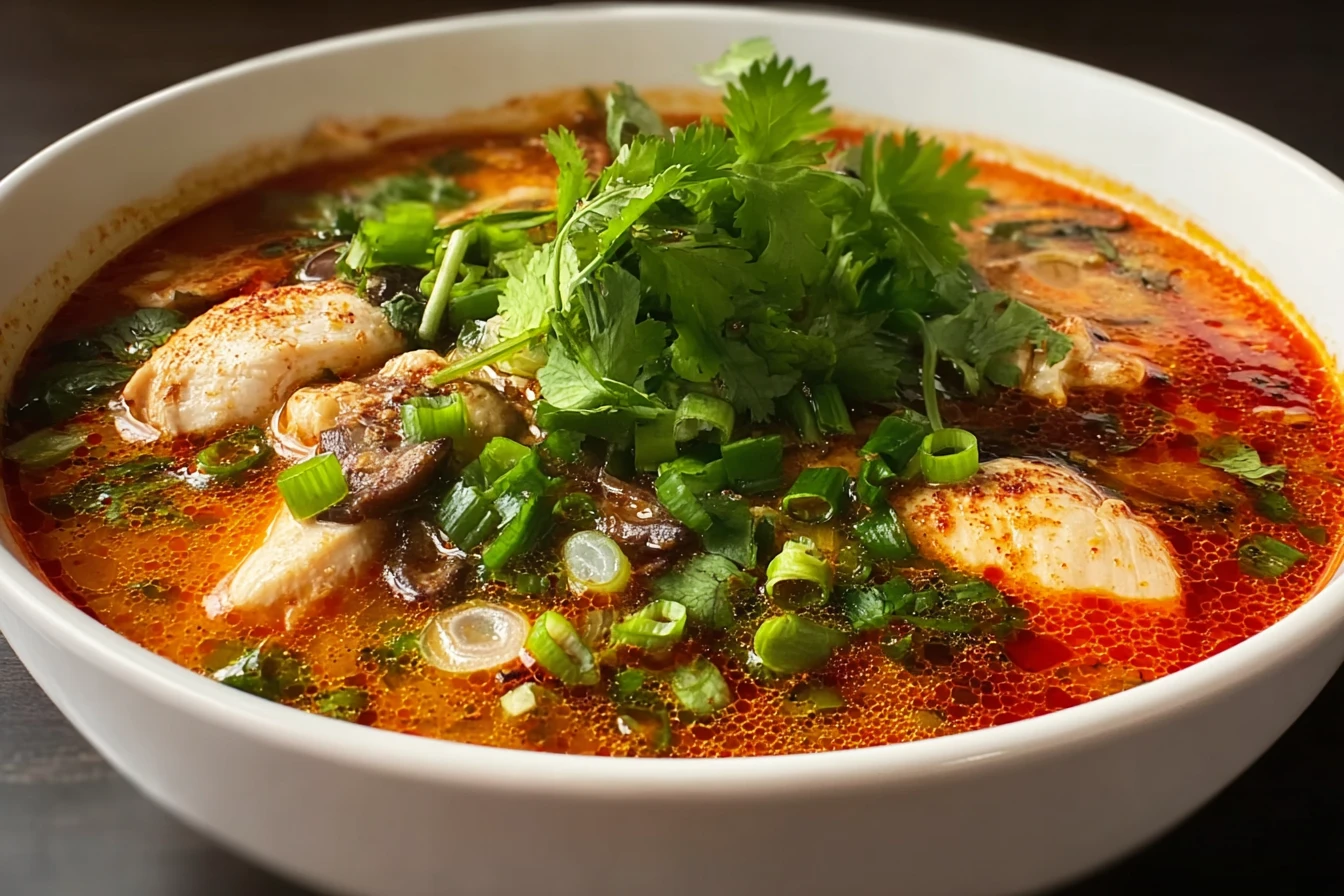 Zesty Thai Tom Yum Soup: A Flavorful Journey