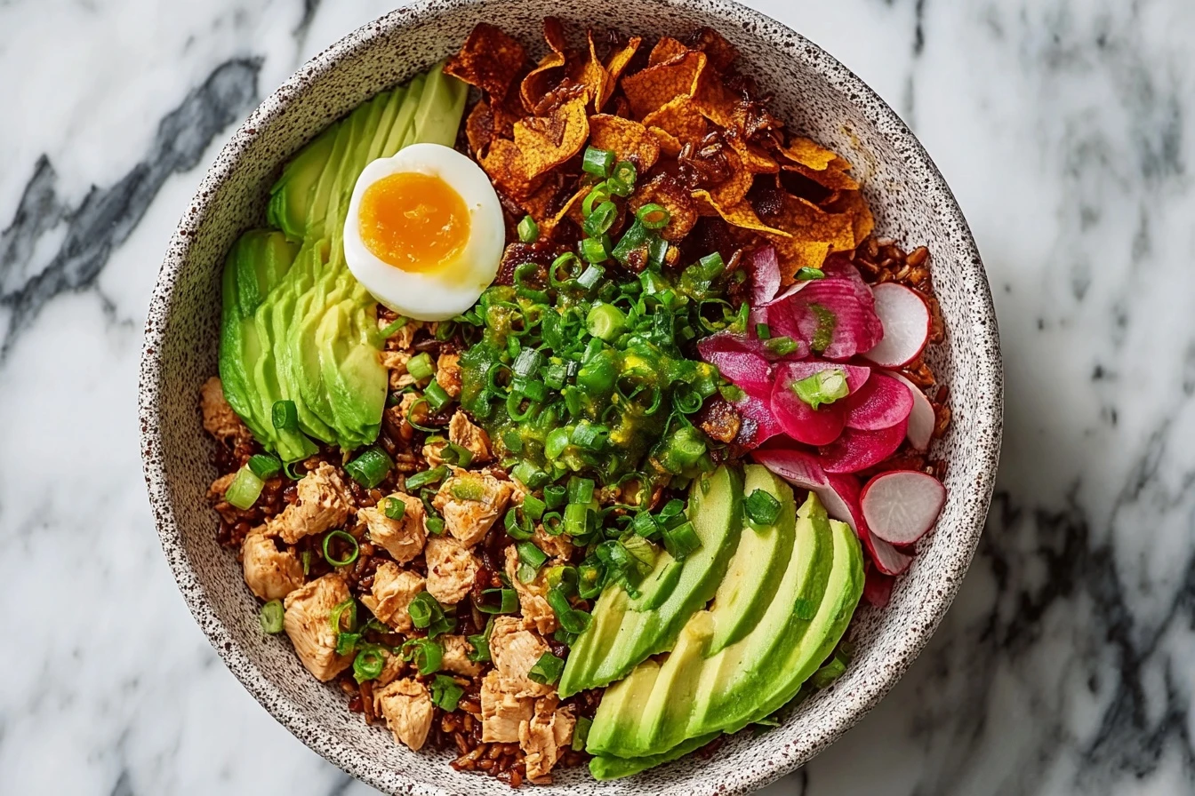Tuna Avocado Crispy Rice Salad Recipe