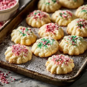 Whipped Shortbread Cookies Recipe