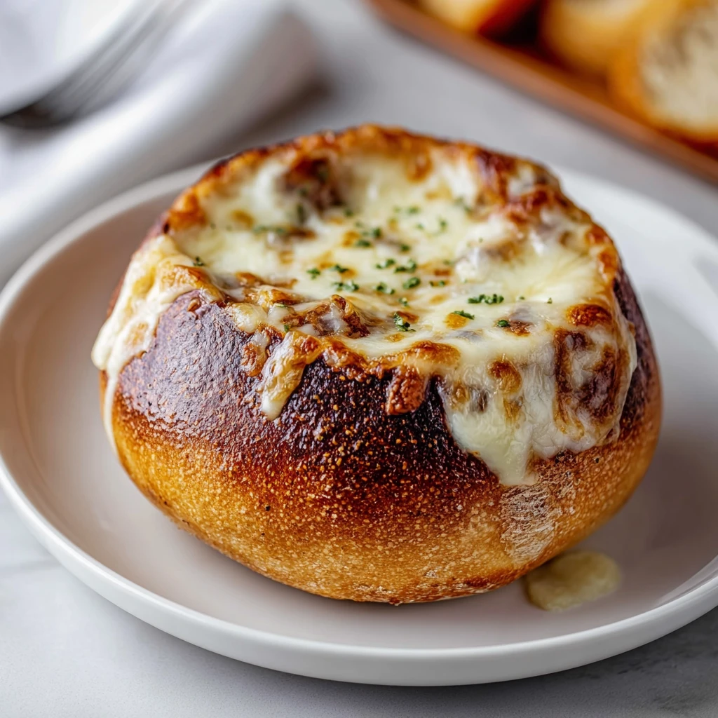 French Onion Bagel Soup Recipe French Onion Bagel Soup Recipe