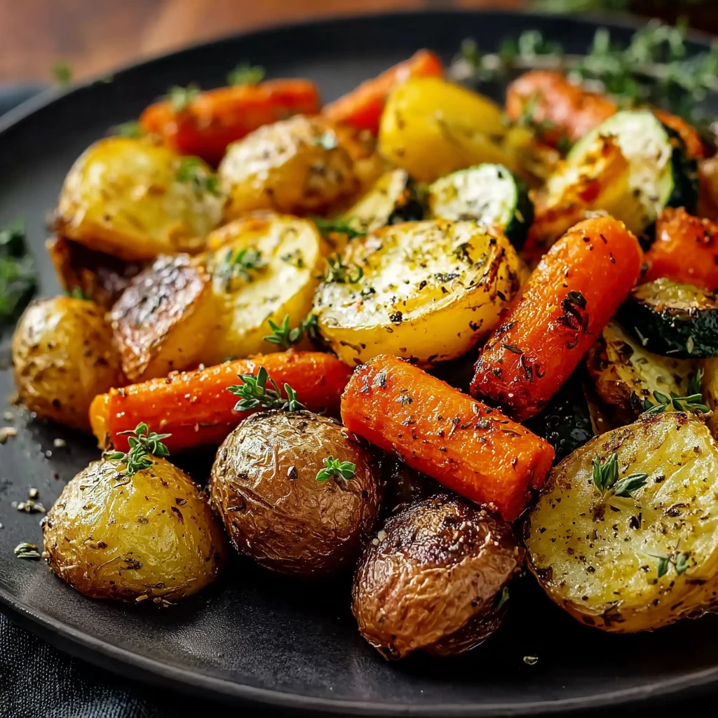Garlic Herb Roasted Potatoes Carrots And Zucchini: An Incredible Ultimate Recipe Garlic Herb Roasted Potatoes Carrots