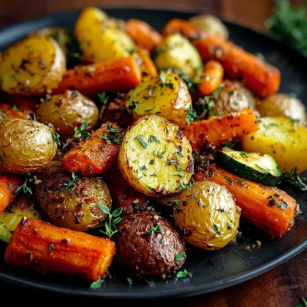 Garlic Herb Roasted Potatoes Carrots And Zucchini: An Incredible Ultimate Recipe Garlic Herb Roasted Potatoes Carrots