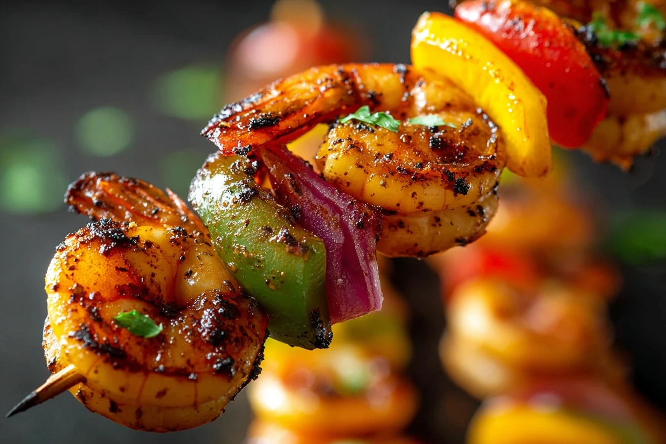 Grilled Shrimp Kabobs for a Perfect Romantic Evening
