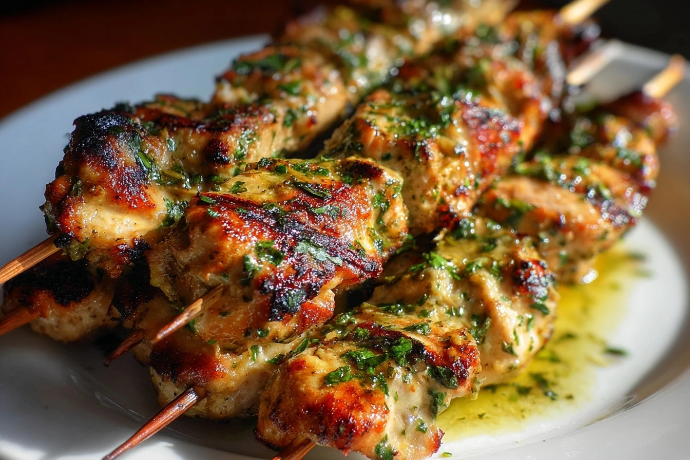 Grilled Thai Coconut Chicken Skewers Recipe Best Coconut Chicken Skewers How To Make Thai Chicken Skewers Thai Coconut Chi...