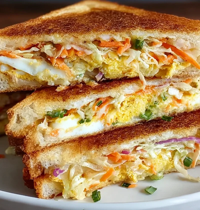 Korean Egg Sandwich Recipe At Home Sweet Savory Korean Egg Sandwich Street-style Korean Egg Sandwich DIY Make Korean Sweet...