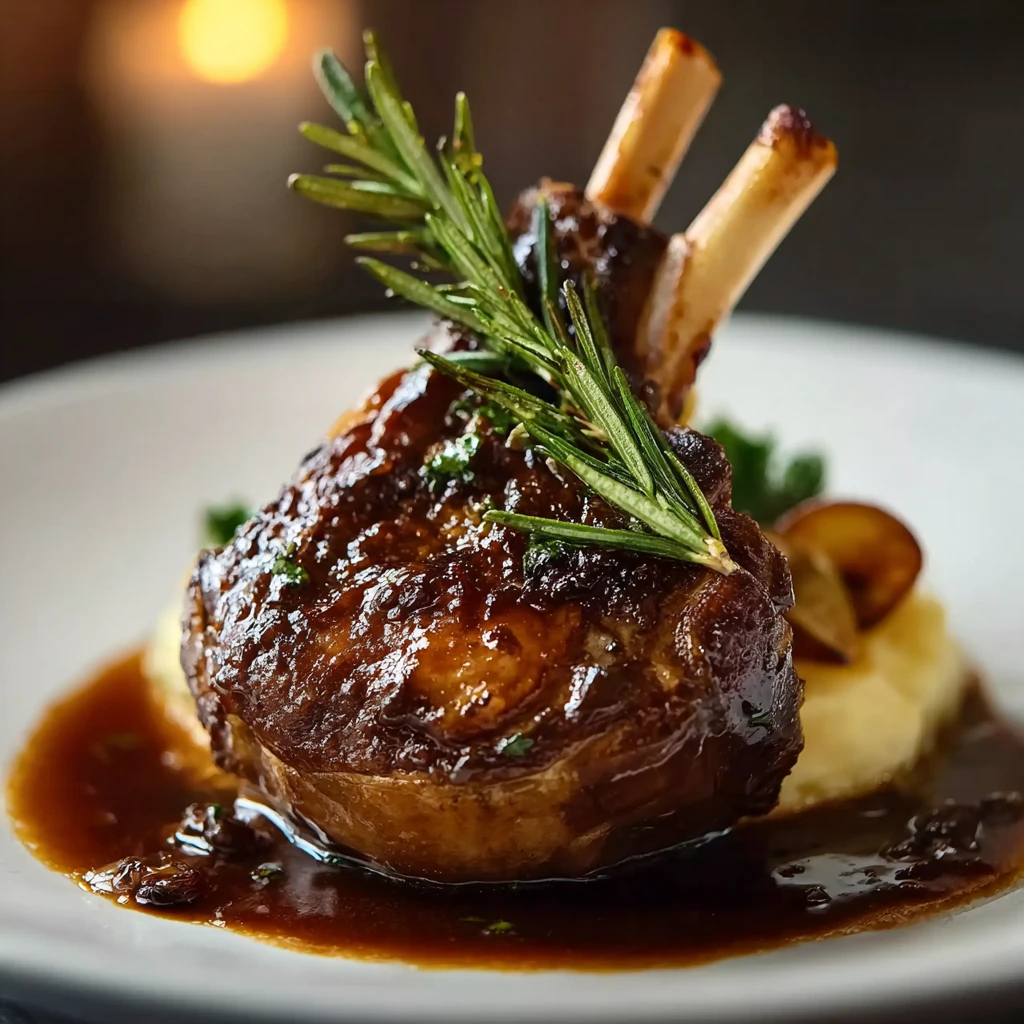 Lamb Shank With Rosemary Jus: An Incredible Ultimate Recipe Lamb Shank Rosemary Jus Incredible Ultimate Recipe