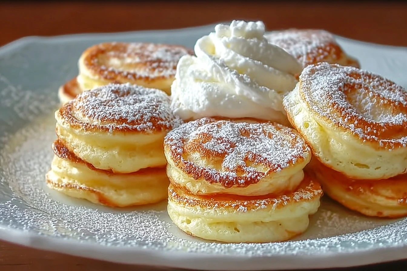 Mini German Pancakes Easy Recipe Best Mini German Pancakes Tutorial Light And Fluffy German Pancakes Guide How To Make Min...