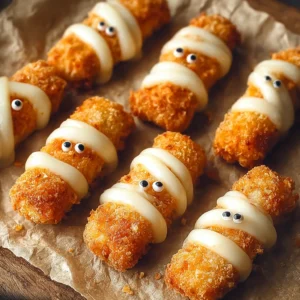 5 Easy Steps to Mummy Mozzarella Sticks: Perfect Party Treat!